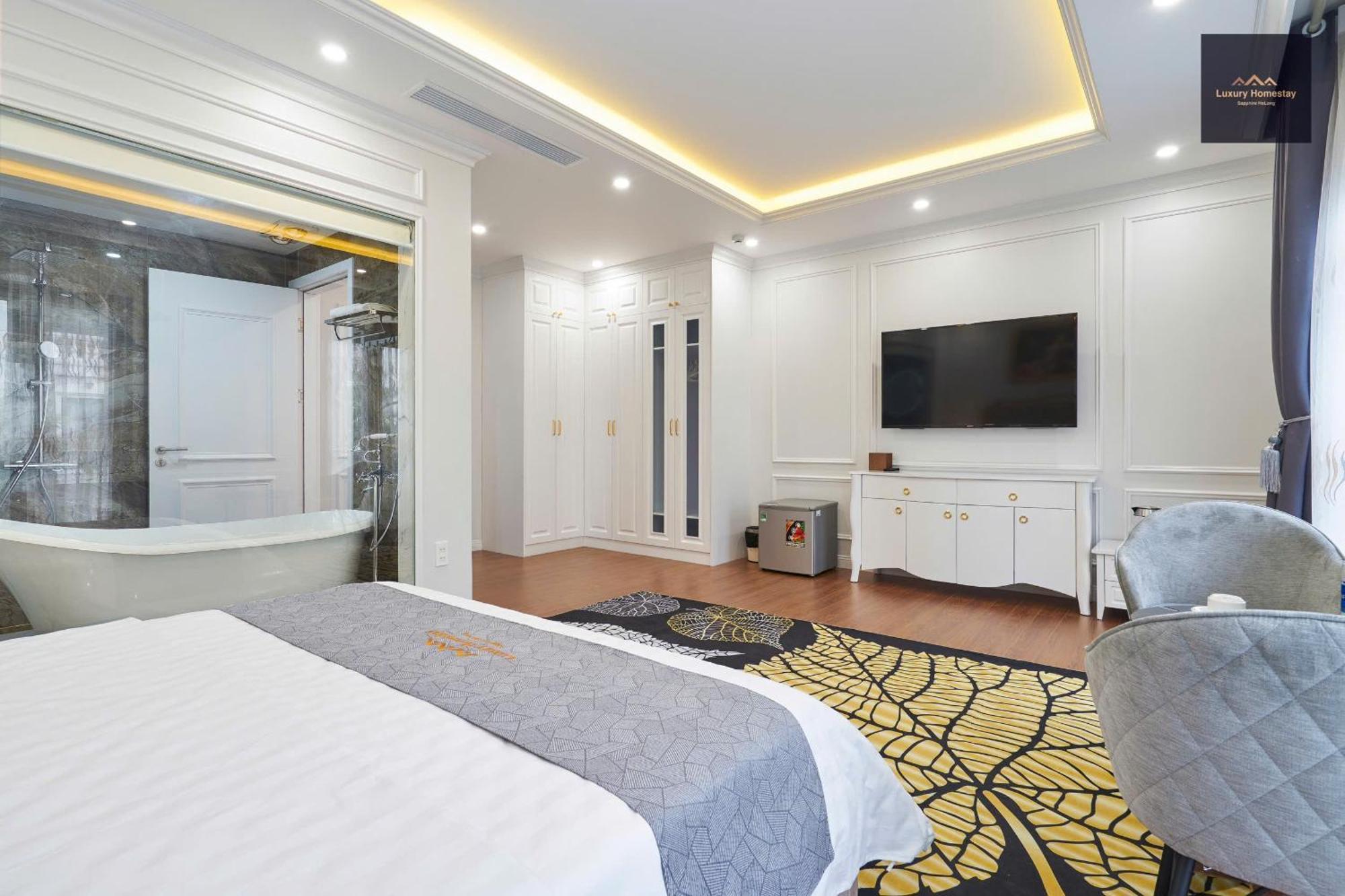 Luxury Homestay Vinhomes Dragonbay ฮาลอง ภายนอก รูปภาพ