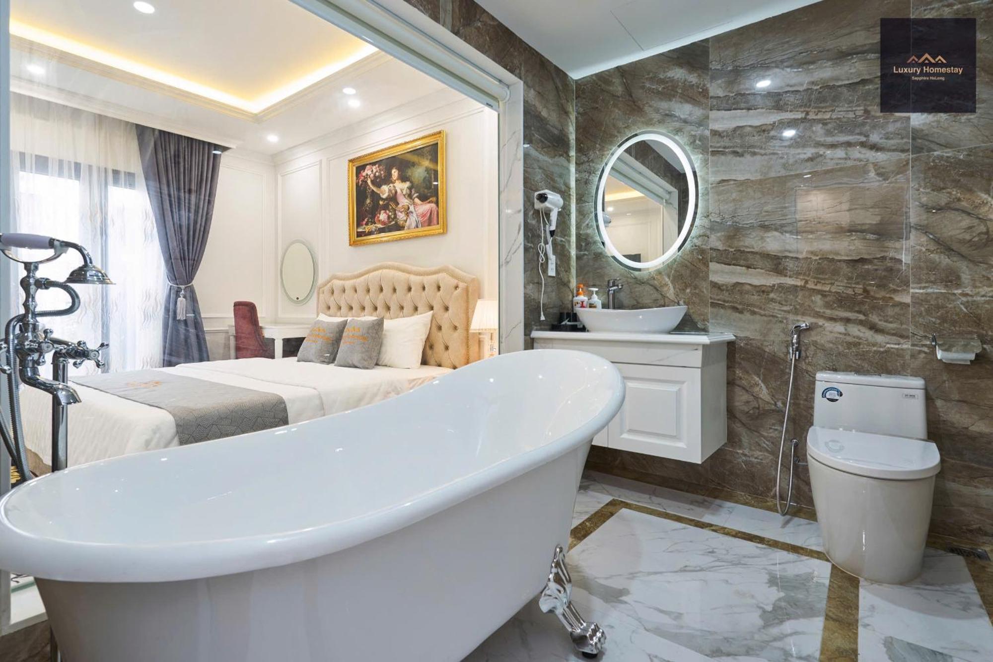 Luxury Homestay Vinhomes Dragonbay ฮาลอง ภายนอก รูปภาพ